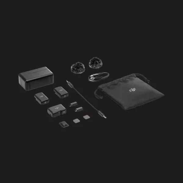 Мікрофонна радіосистема DJI Mic (2TX+1RX+Charging Case)