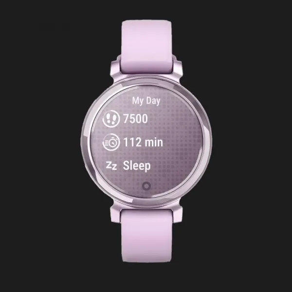Garmin Lily 2 Metallic Lilac with Lilac Silicone Band