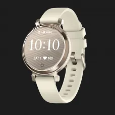 Garmin Lily 2 Cream Gold with Coconut Silicone Band