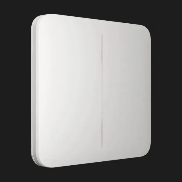 Вимикач двоклавішний Ajax LightSwitch (White)