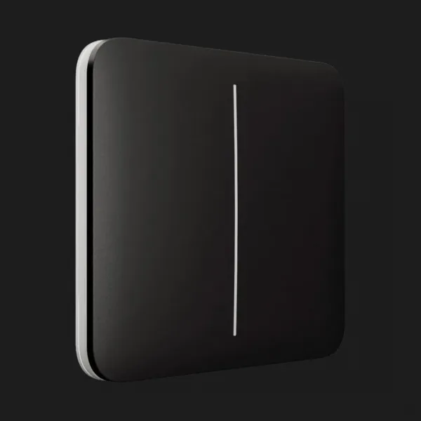 Вимикач двоклавішний Ajax LightSwitch (Black)
