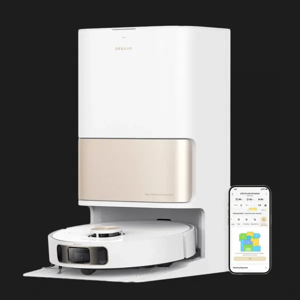 Робот-пилосос з вологим прибиранням Dreame Bot L10S PRO Ultra Heat (White)