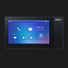 IP відеодомофон Dahua DHI-VTH2421FB-P (Black)