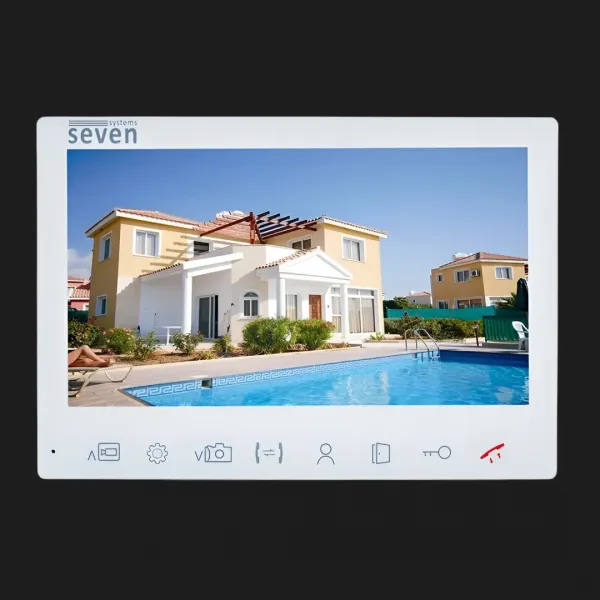 Відеодомофон SEVEN DP-7575FHD - IPS (White)