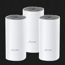 WiFi Mesh система TP-Link Deco E4 3-pack (White)