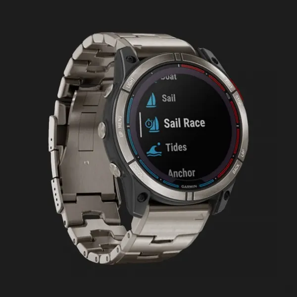 Garmin Quatix 7X Saphire Solar Marine GPS Smartwatch with Vented Titanium Band
