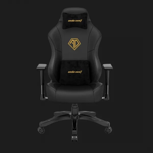 Крісло для геймерів Anda Seat Phantom 3 Size L (Black/Gold) (UA)