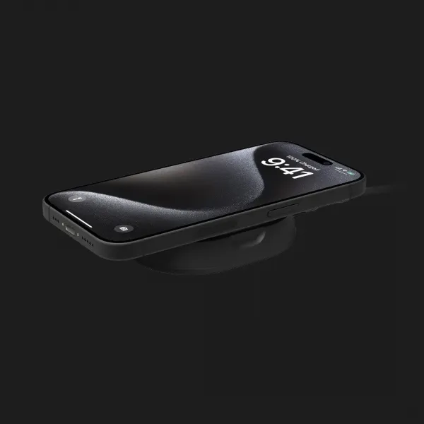 Безпровідна зарядка Belkin 15 Вт Magnetic Stand Qi2 (Black)