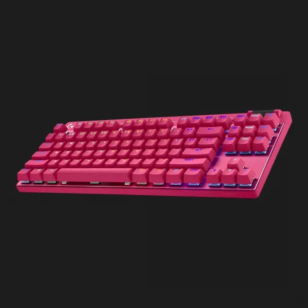 Ігрова клавiатура Logitech G PRO X TKL Lightspeed (Magenta) (UA)