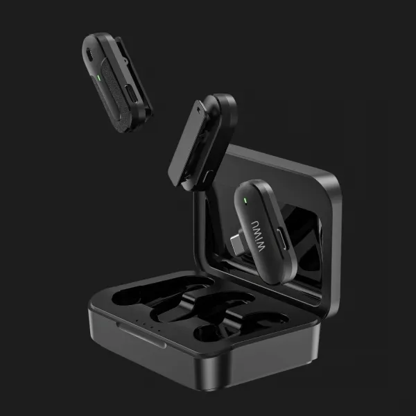 Бездротовий петличний мікрофон WIWU mini Wi-WM002 (with Type-C)