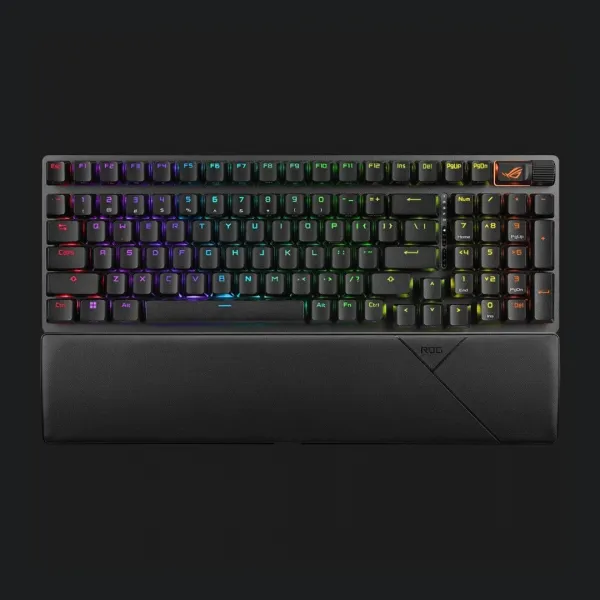 Клавіатура ігрова ASUS ROG Strix Scope II 96 Wireless NX Snow EN PBT (UA)