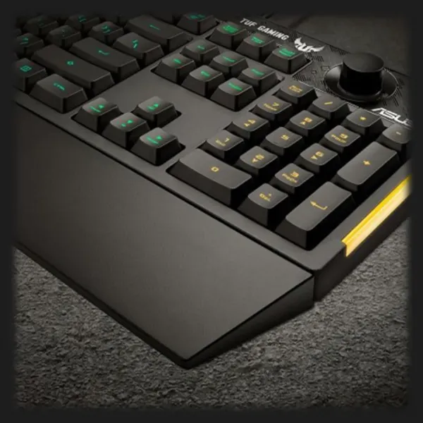 Клавіатура ігрова ASUS TUF Gaming K1 UKR (UA)