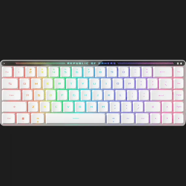 Клавіатура ігрова ASUS ROG Falchion RX Low Profile Red EN (White) (UA)
