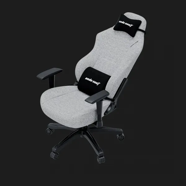 Крісло ігрове Anda Seat Luna Size L (Grey Fabric) (UA)