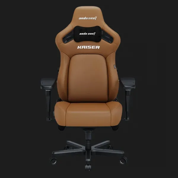Крісло ігрове Anda Seat Kaiser 4 Size XL Premium PVC (Brown) (UA)