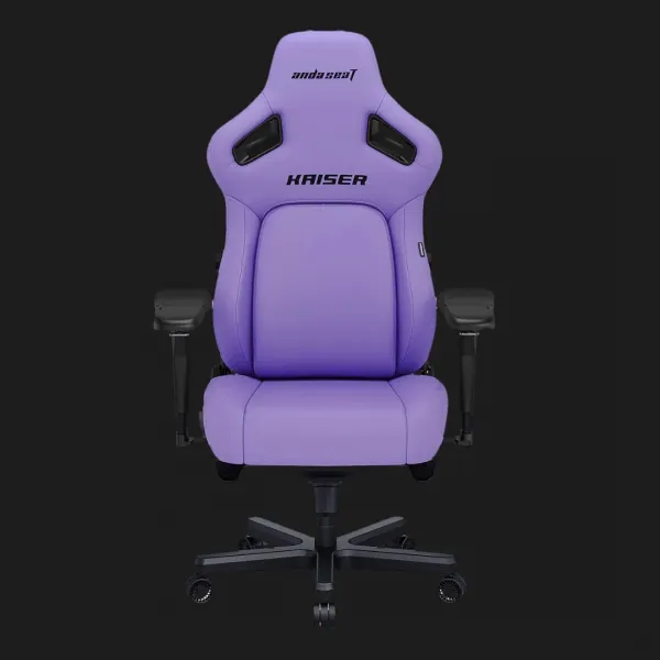 Крісло ігрове Anda Seat Kaiser 4 Size XL Premium PVC (Purple) (UA)