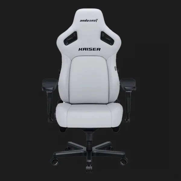 Крісло ігрове Anda Seat Kaiser 4 Size XL Premium PVC (White) (UA)