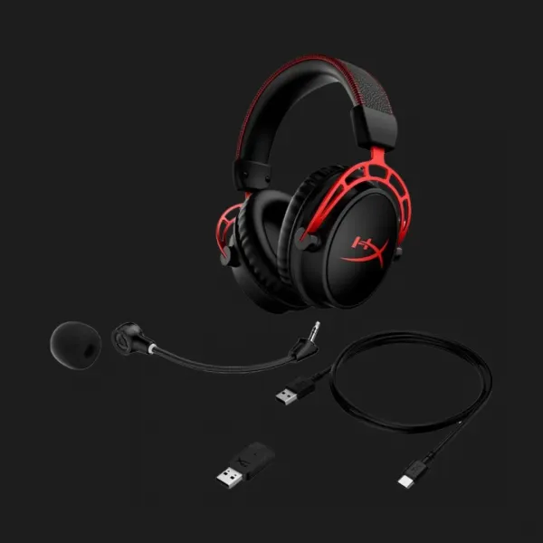 Ігрова гарнітура HyperX Cloud Alpha WL/USB-A (Black/Red) (UA)