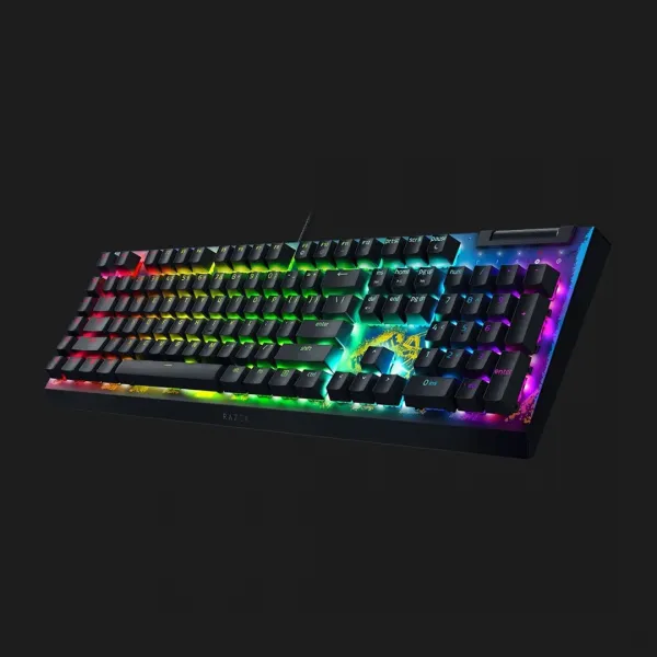 Клавіатура ігрова RAZER BlackWidow V4 X, Yellow Switch (FORTNITE) (RZ03-04703600-R3M1) (UA)