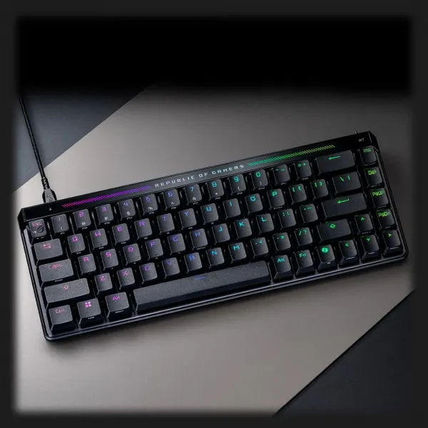 Клавіатура ігрова ASUS ROG Falchion Ace HFX (Black) (UA)
