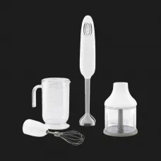 Блендер занурювальний SMEG з аксесуарами (HBF03WHEU) (White)