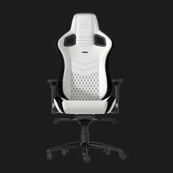Крісло для геймерів Noblechairs EPIC (White/Black) (UA)