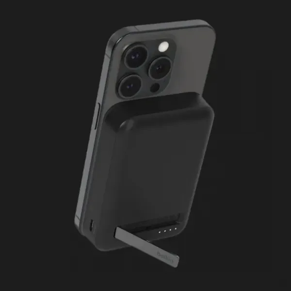 Зарядний пристрій Power Bank Belkin 10000mAh 15W, MagSafe Qi2 (Black)