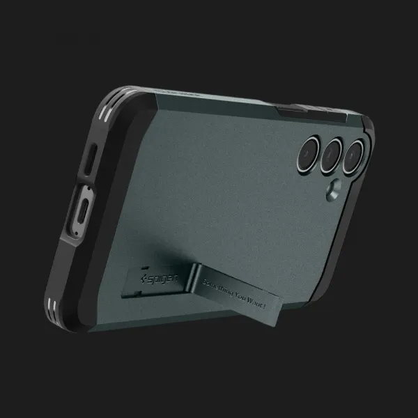 Чохол Spigen Tough Armor для Samsung S24 FE (Abyss Green)