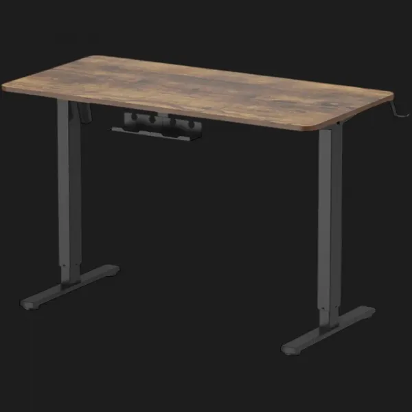 Комп'ютерний стіл OfficePro ODE1260DW (Dark Wood/Black) (UA)