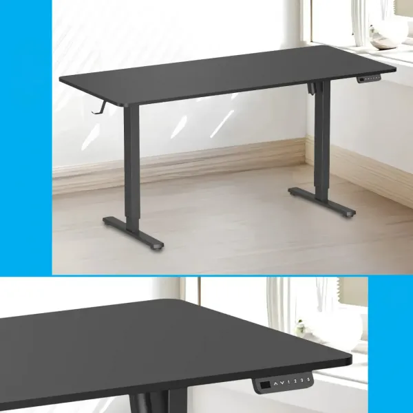 Комп'ютерний стіл OfficePro ODE1670B (Black) (UA)