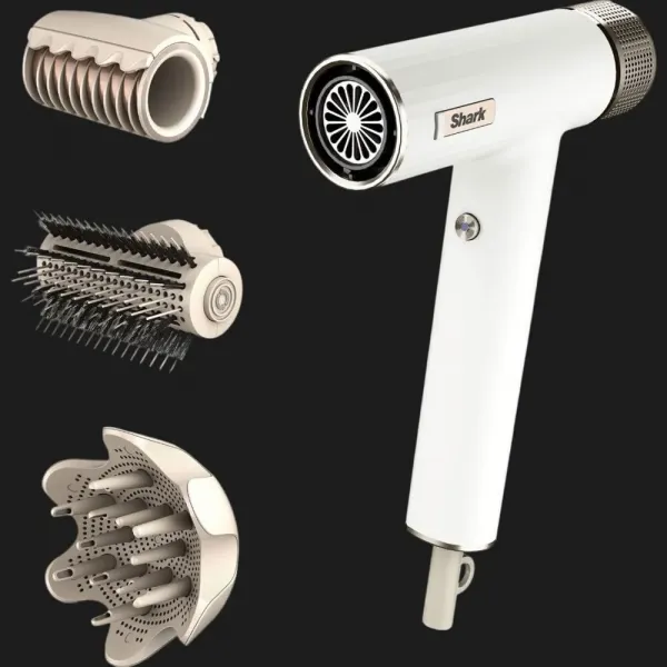 Фен Shark SpeedStyle 3-in-1 for Curly & Coily Hair (White)