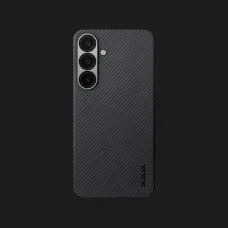Чохол Pitaka Ultra-Slim Case для Samsung S25 (Black/Gray Twill)