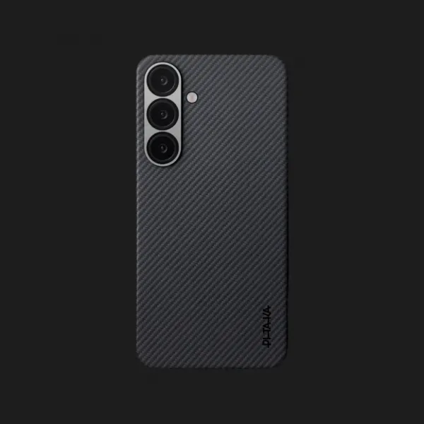 Чохол Pitaka Ultra-Slim Case для Samsung S25 (Black/Gray Twill)