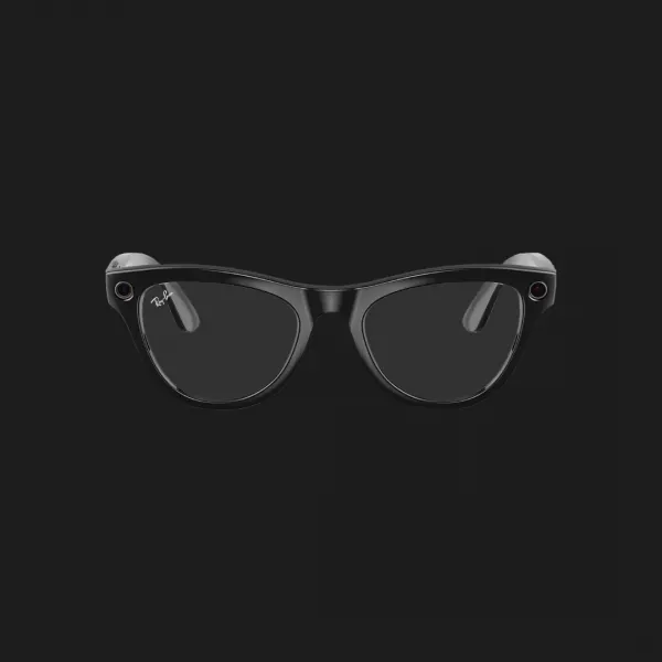 Смарт-окуляри Ray-Ban Meta Skyler Standard Shiny Black/Cerulean Blue Transitions (RW4010 601/MF 52-20) (M)