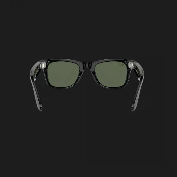Смарт-окуляри Ray-Ban Meta Wayfarer Shiny Black/Green (RW4006 601/71 50-22) (M)