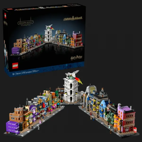 Конструктор LEGO Harry Potter Алея Діаґон. Чаклунські крамниці (76444)