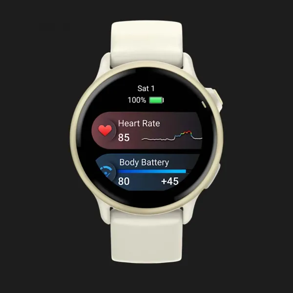 Garmin Vivoactive 6 Lunar Gold with Bone Band
