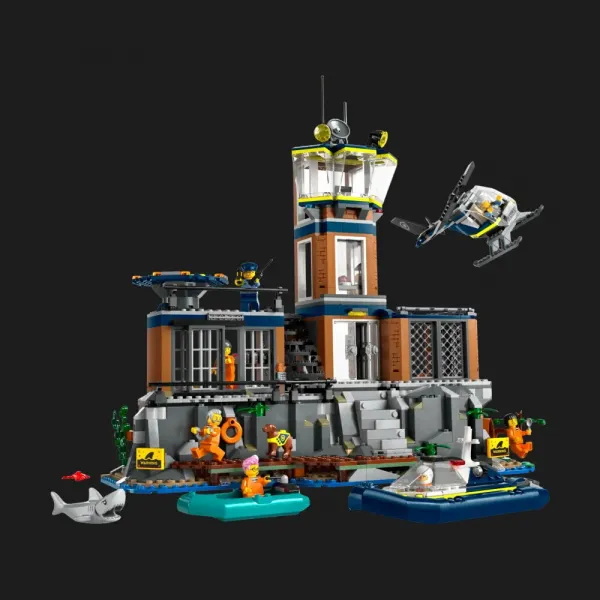 Конструктор LEGO City Поліцейський острів-в'язниця (60419)