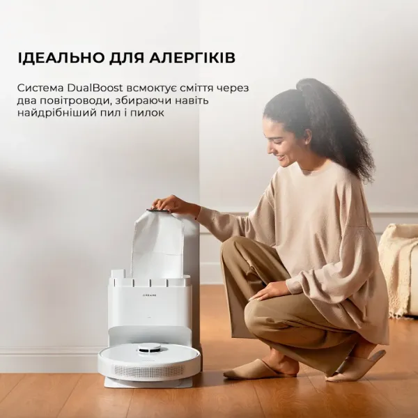Робот-пилосос Dreame Bot D10 Plus Gen 2 (White)