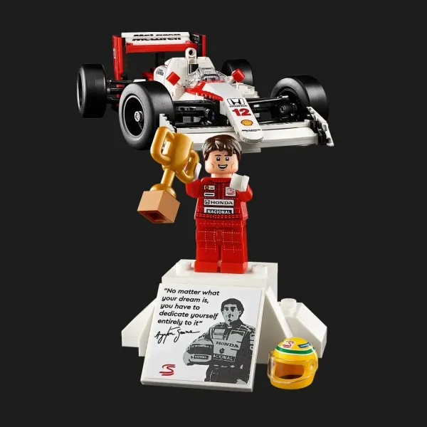 Конструктор LEGO Icons McLaren MP4/4 і Айртон Сенна (10330)