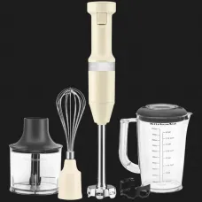 Блендер занурювальний KitchenAid з аксесуарами (Cream)