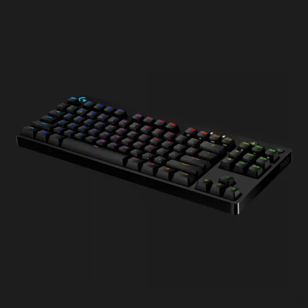 Клавіатура ігрова Logitech G PRO TKL Corded Mechanical Gaming (Black) (EU)
