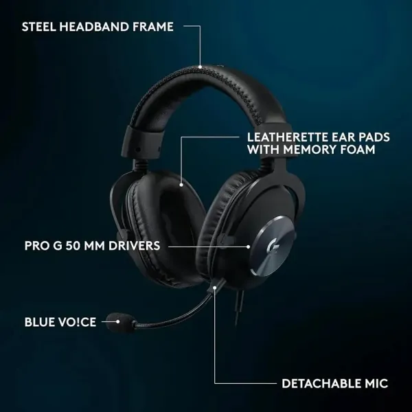 Ігрові навушники Logitech G PRO X SE (Black) (EU)