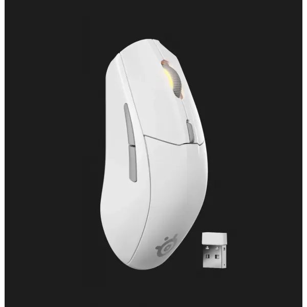 Ігрова миша SteelSeries Rival 3 Gen 2 Wireless RGB (White) (UA)