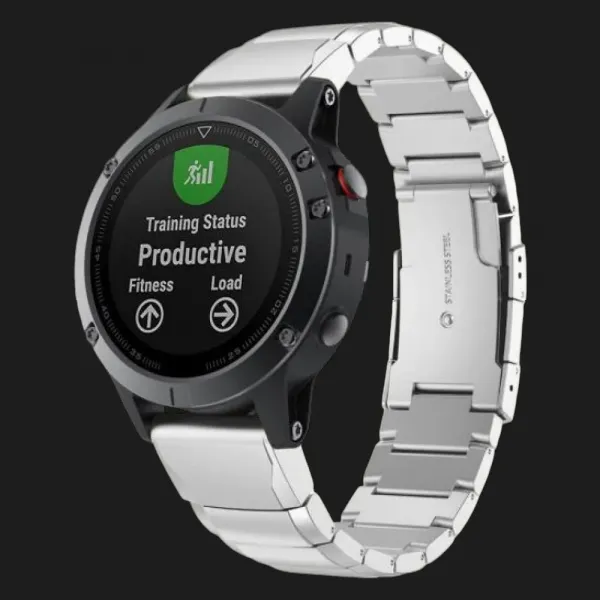Ремінець Metal Strap для Garmin 26 mm (Silver)