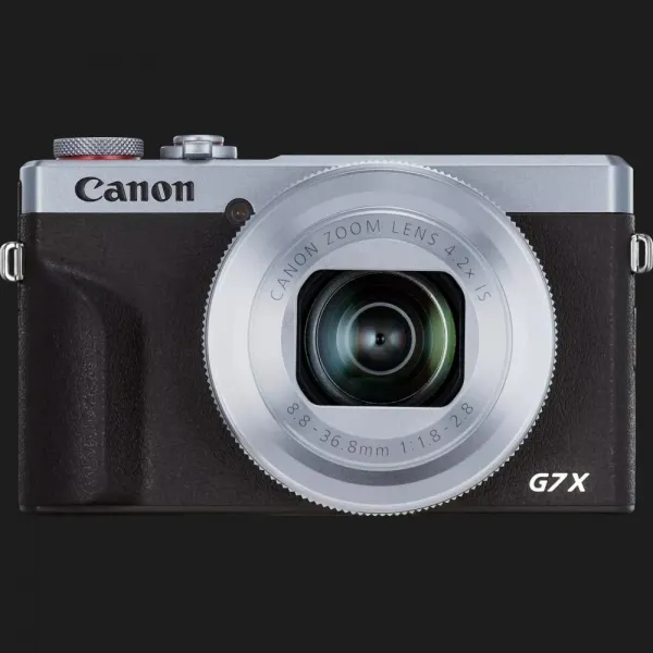 Компактний цифровий фотоапарат Canon PowerShot G7 X Mark III (Silver) (3638C013)