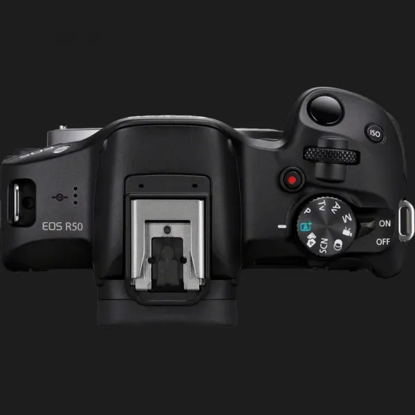 Цифровий фотоапарат Canon EOS R50 kit RF-S 18-45 IS STM (Black) (5811C033) (Standard)
