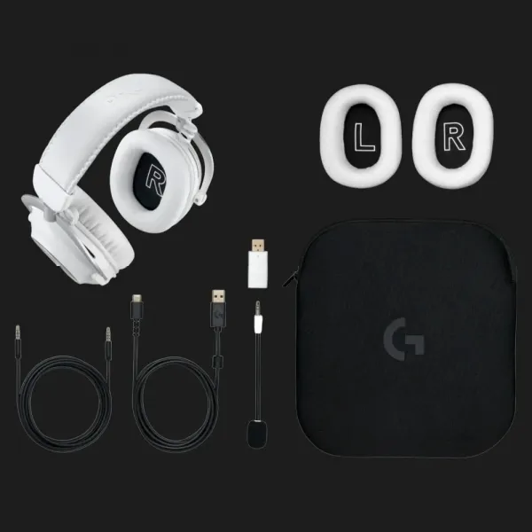 Гарнітура Logitech G Pro X2 Wireless LightSpeed (White) (EU)