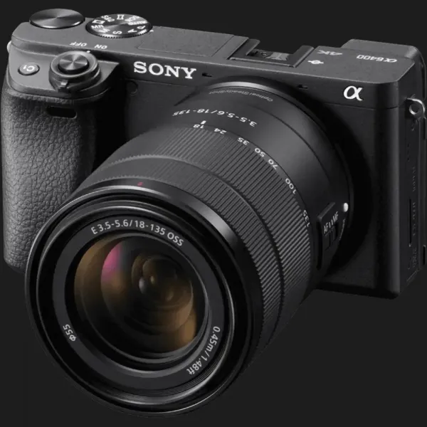 Цифровий фотоапарат Sony Alpha A6400 Kit 18-135mm (Black) (ILCE6400MB.CEC) (Standard)
