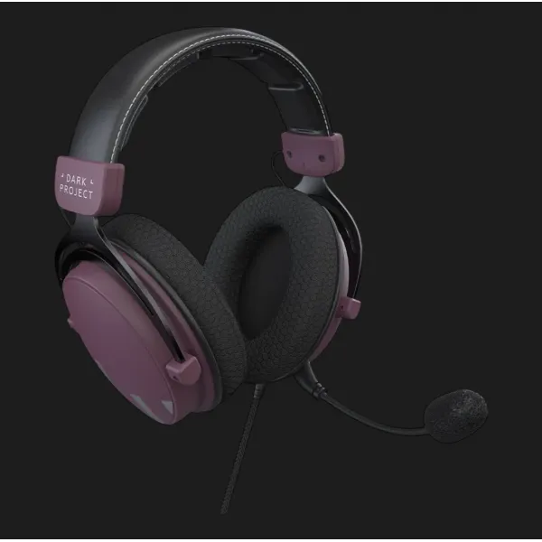 Ігрова гарнітура Dark Project HS4 Wired (Purple/Black) (UA)